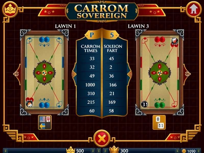 Carrom Sovereign version comparison chart